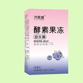 【濟醫堂】酵素果凍益生元孝素果凍(藍莓味)15克*10條 拍1發4 600 克