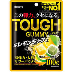 Kabaya Tough Gummy Lemon Rush 100g 1 each