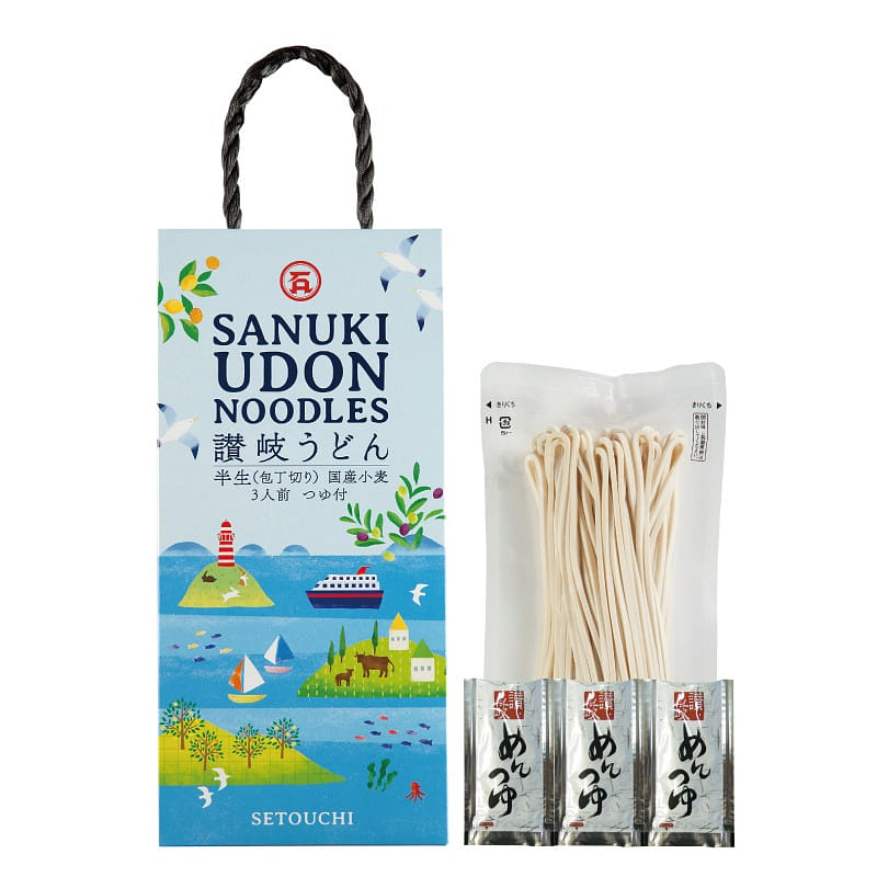 3人前 石丸製麺 日本小麦倶楽部 半生讃岐うどん つゆ付き/日本から直送 1 個