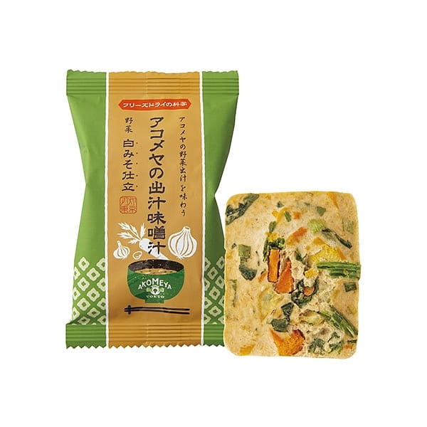 AKOMEYA Veggie Instant Miso Soup 1srv 1 each
