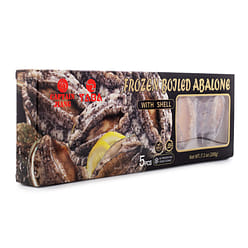 Captain Jiang and YABA Boiled Abalone 5pcs, Frozen 1 box