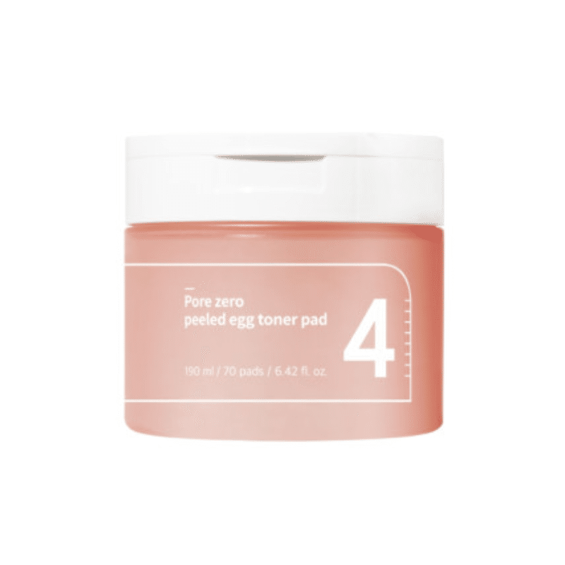numbuzin No.4 Pore Zero Peeled Egg Toner Pad 70pcs 190 มิลลิลิตร