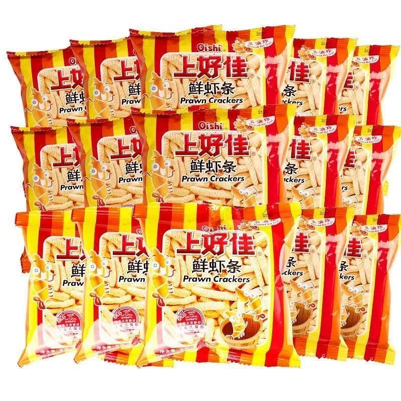 OISHI 10 packs of fresh shrimp strips 60 g
