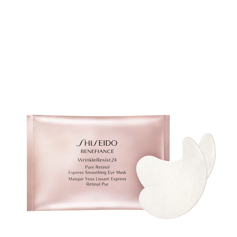 Shiseido Benefiance WrinkleResist24 Pure Retinol Express Smoothing Eye Mask 12 개입