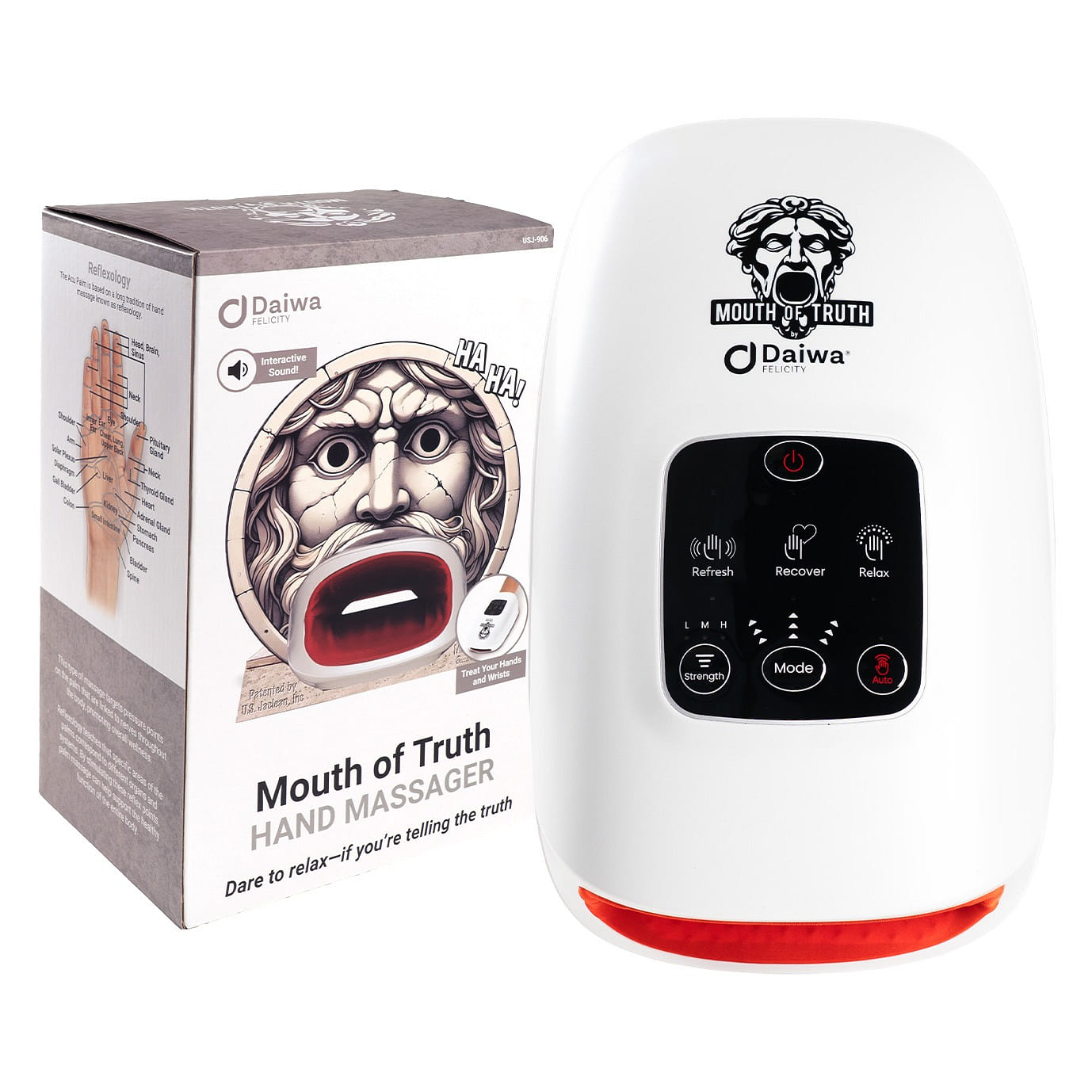 Daiwa Felicity Mouth of Truth Air Hand Massager 1 count