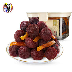Tangerine Bayberry  Preserved Fruit Office snack 230 g