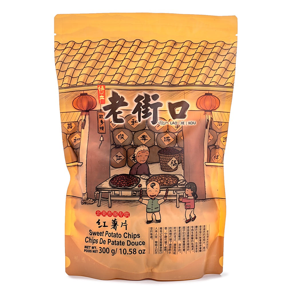 Lao Jie Kou Sweet Potato Slices 300 g