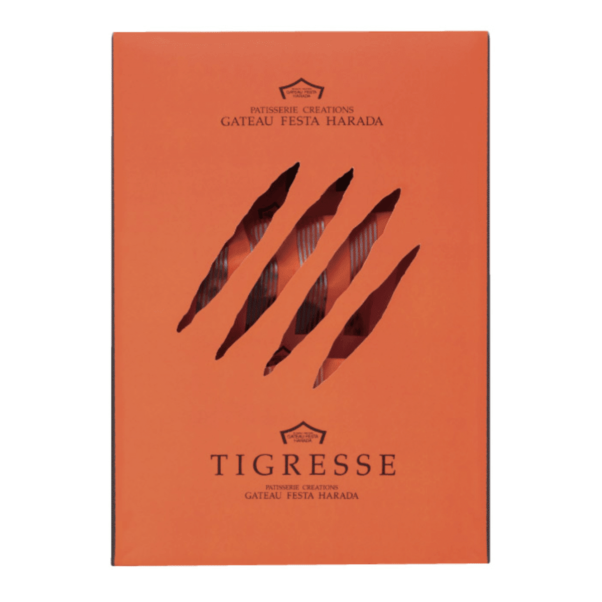 GATEAU FESTA HARADA Tigresse Chocolate Caramel Cake 3pc 1 케이스