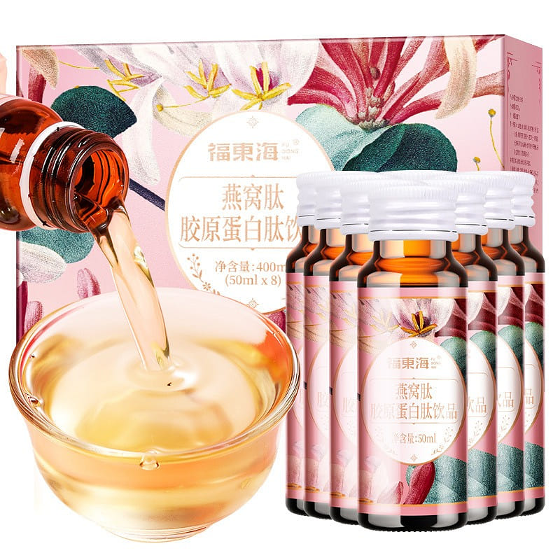 [Fudonghai Product] Bird's Nest collagen peptide Drink beauty skin care 400ml 400 밀리리터