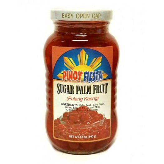 Pinoy Fiesta Sugar Palm Fruit Kaong Red 12 oz