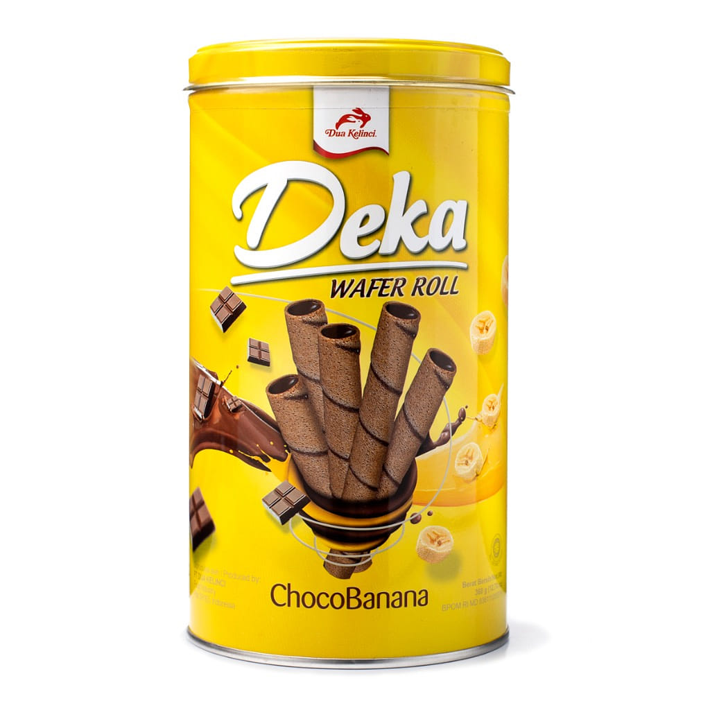 Deka Wafer Roll, Choco Banana Flavor 360 g