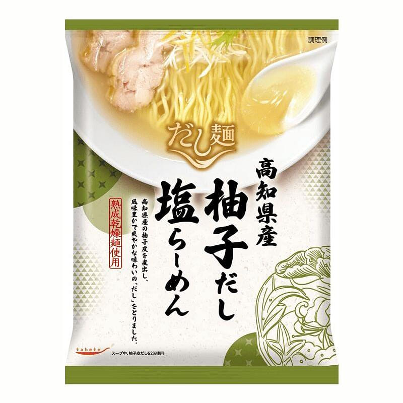 TABETE Kouchi Yuzu Salt Base Flavor Dried Ramen 104 g