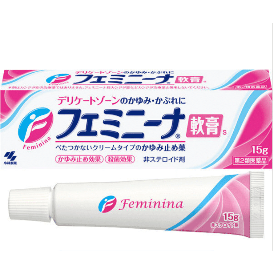 Kobayashi Pharmaceutical Women's Genitalia Anti-itch Anti- rankle Ointment Universal Anti-itch Cream Anti Eliminates Swelling 15g