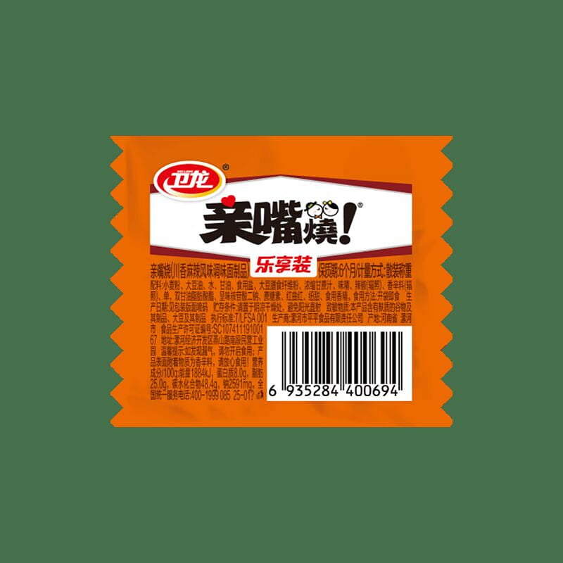 卫龙亲嘴烧辣条12g 1 份