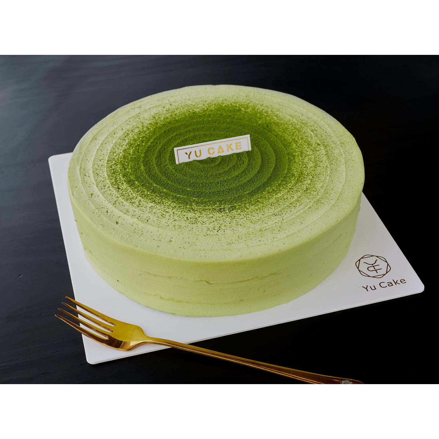【Dessert】（Whole) UJI Matcha Mille Crepe Cake（8“） 1 each