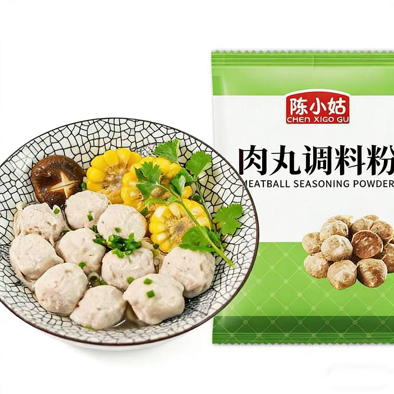 陈小姑猪肉丸专用粉家用瘦肉调料粉专用 50 克*2 包