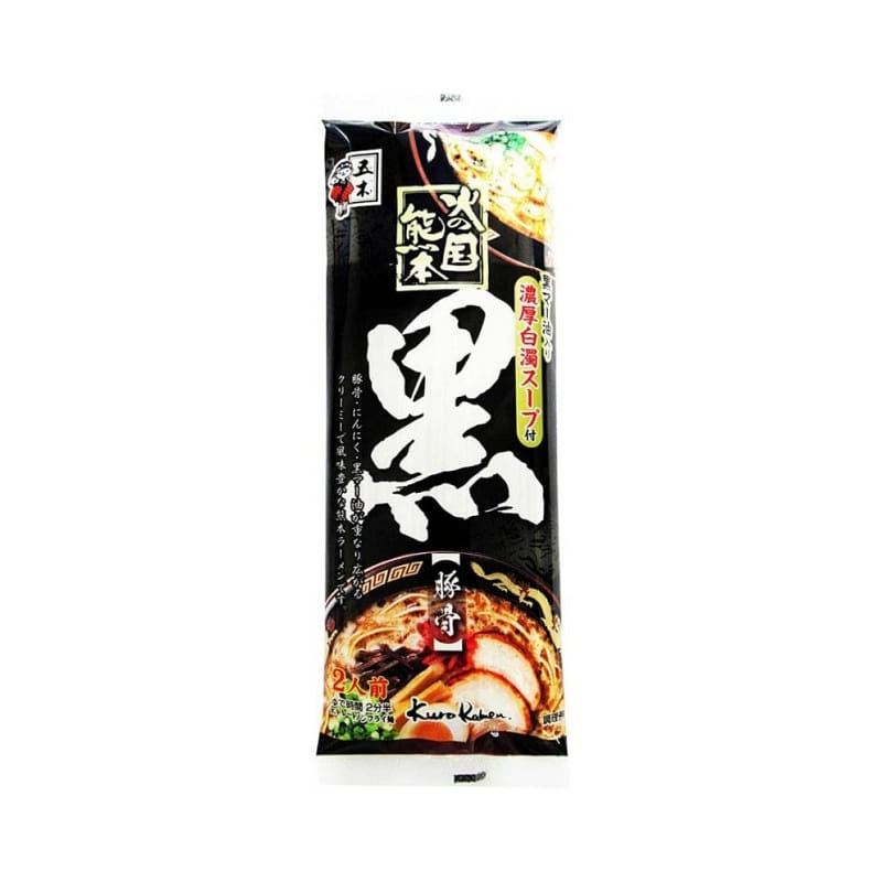 Itsuki Foods Kumamoto Black Tonkotsu Ramen 244g 1 ส่วน