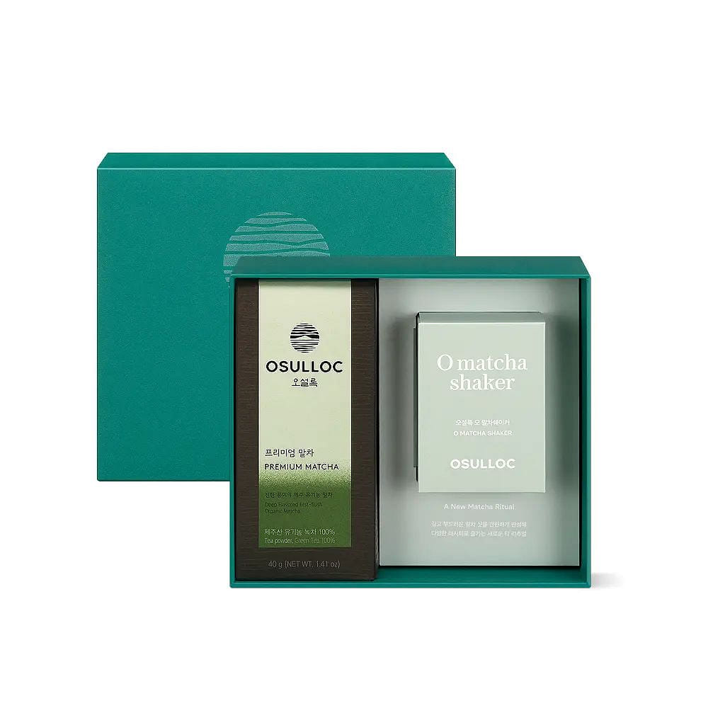 OSULLOC Premium Matcha Gift Set with Matcha Shaker 1 each