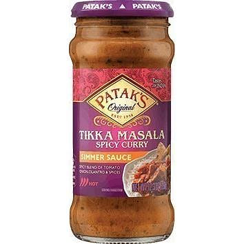 Patak's Tikka Masala Simmer Sauce - Hot & Spicy, 15 oz jar 15 オンス