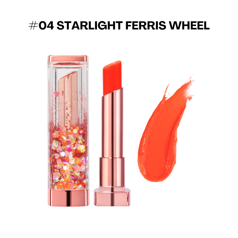 CORINGCO Shalala Snow Ball Sparkle Lip Balm #4 Starlight Ferris Wheel 1 ส่วน