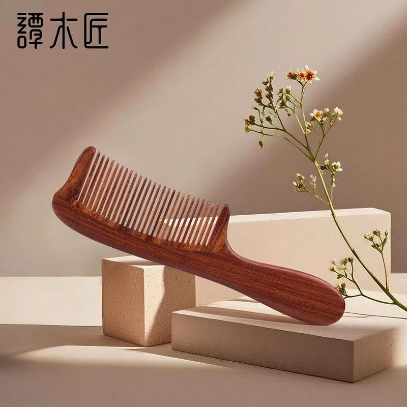 【谭木匠】家用和木梳 简幽女士梳经络按摩头皮梳子 1 份