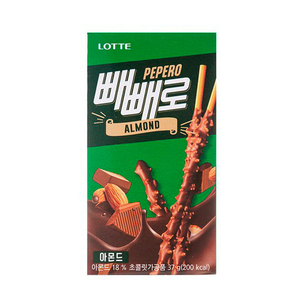 Lotte Pepero Almond 37g 37 g