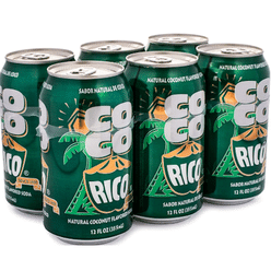 [COCO RICO] Soda - 6 cans x 12 fl.oz