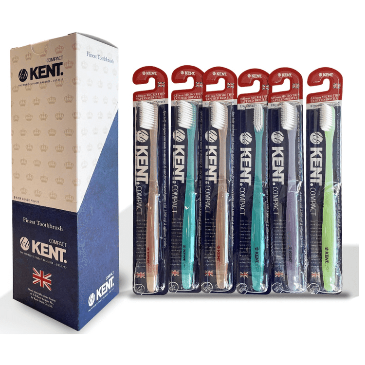 KENT ORALS USA Compact Toothbrushes Star Reviews for the Softest Bristles  カウント