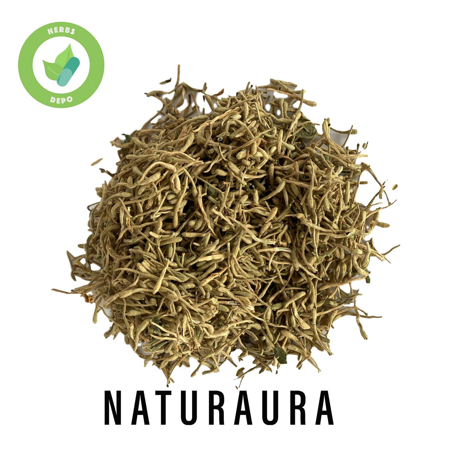 NATURAURA - Premium Jin Yin Hua - Honeysuckle Flowers - Lonicerae Japonicae Flos 4oz 1 each