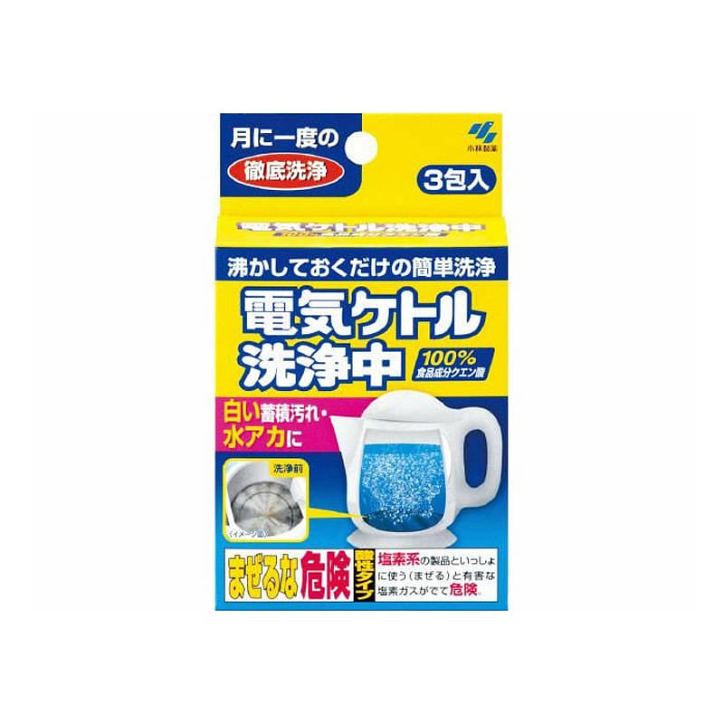 KOBAYASHI Electric Kettle Cleanser 15g x 3 packs 1 ส่วน
