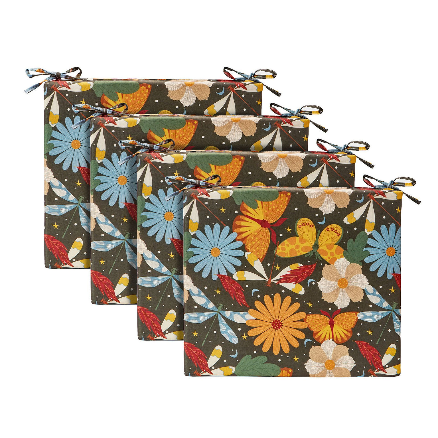 UNIKOME Outdoor Cushion Floral 18.5"*16"*3" 1 箱