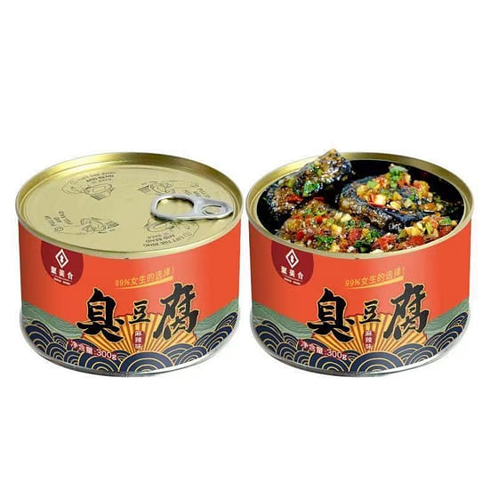 weee_canned_湖南特產臭豆腐300g*1罐 300 克