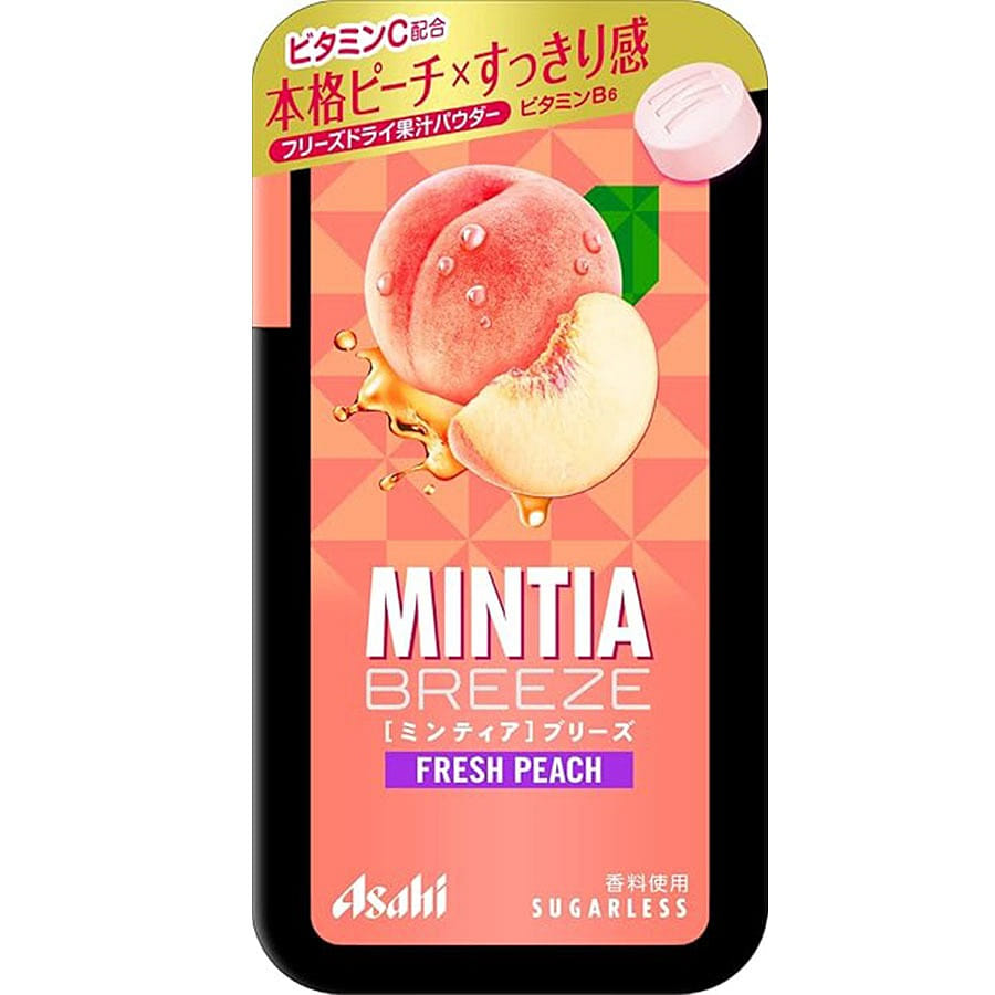 Asahi Mintia Breeze Fresh peach flavor 30 tablets/ 1 개