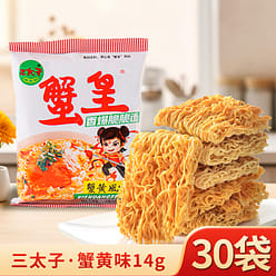 Crab roe crispy noodles 14g * 30 packs 420 g