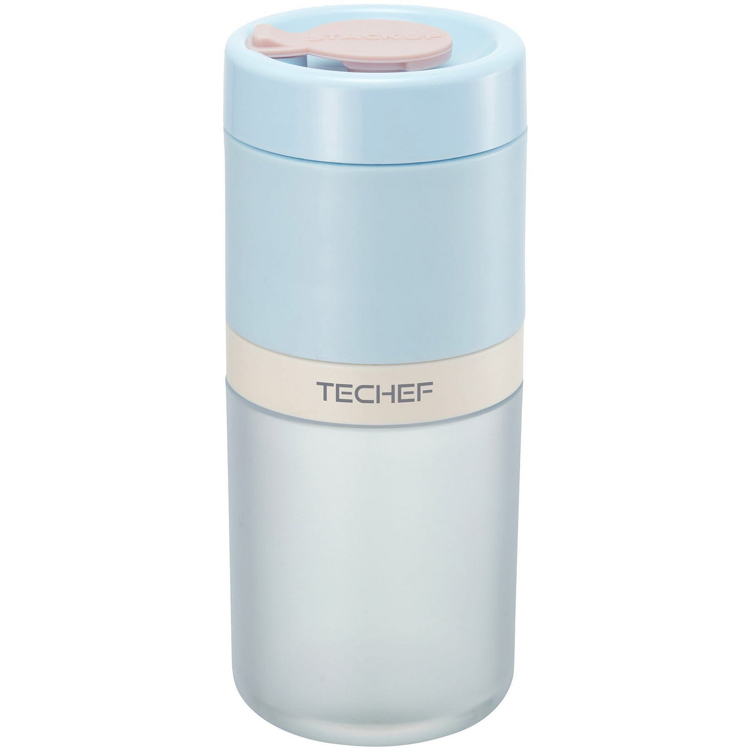 TECHEF - StackUp 18 oz Tumbler, Lunch Box, Food Container, Microwave-safe (Blue) 1 each