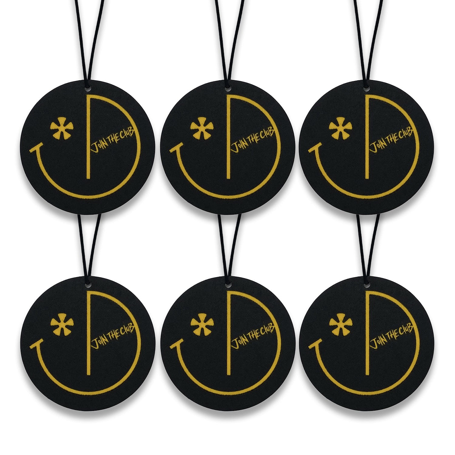 Black Non Toxic Premium Essential Oil Car Air Fresheners - Join The Club Brand 19.99 個