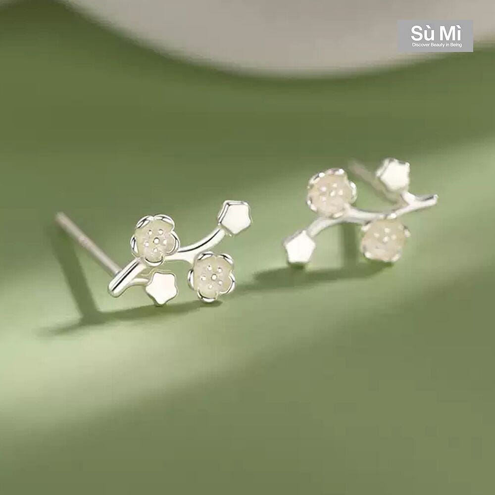 SUMI Peach Blossom Earrings Gift Box Set 1 케이스