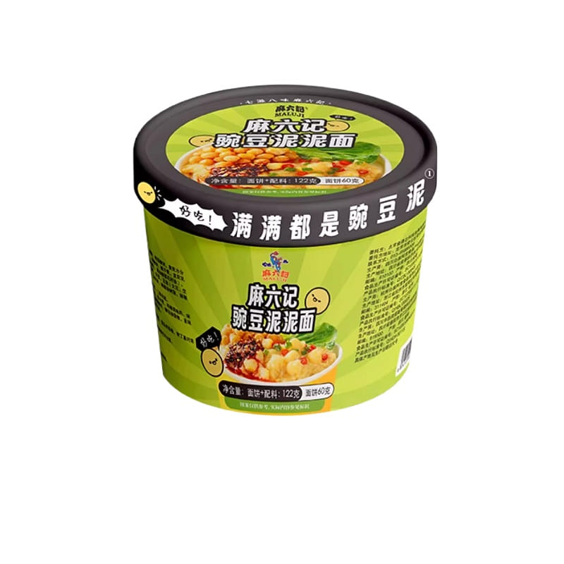 Non-fried pea puree noodles 122g*3 buckets 366 그램