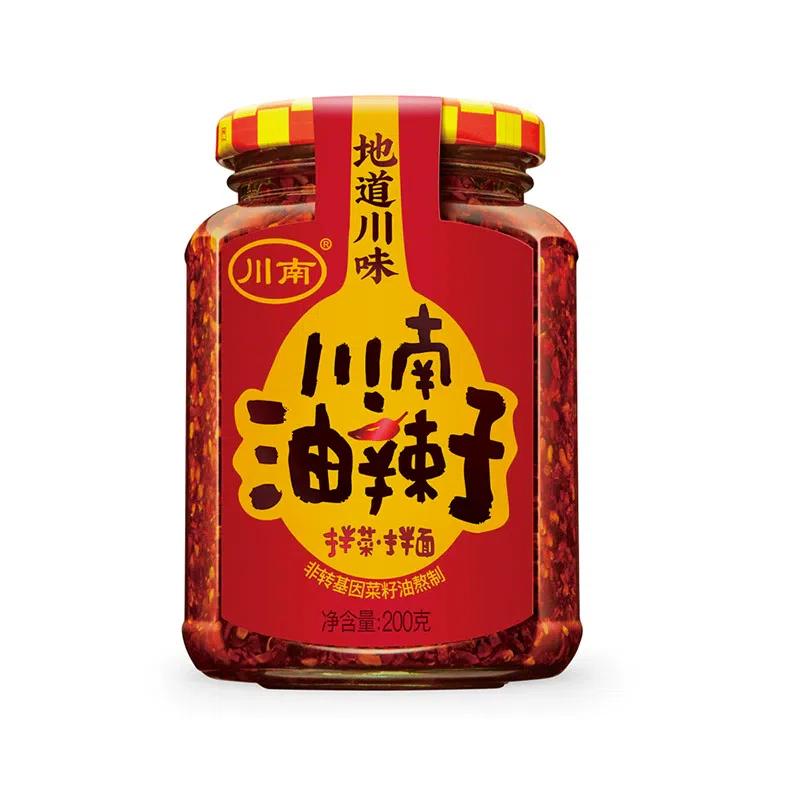 Sichuan oil poured spicy sauce with spicy sauce 200g*1 bottle 200 グラム