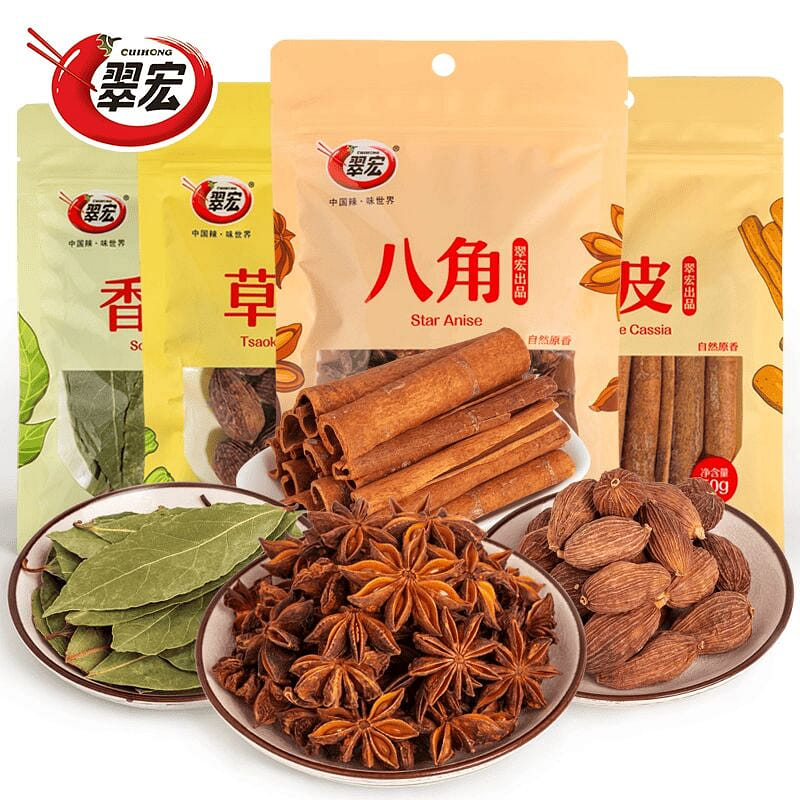 Cuihong Star Anise Cinnamon Bay Leaf Spice 240 그램