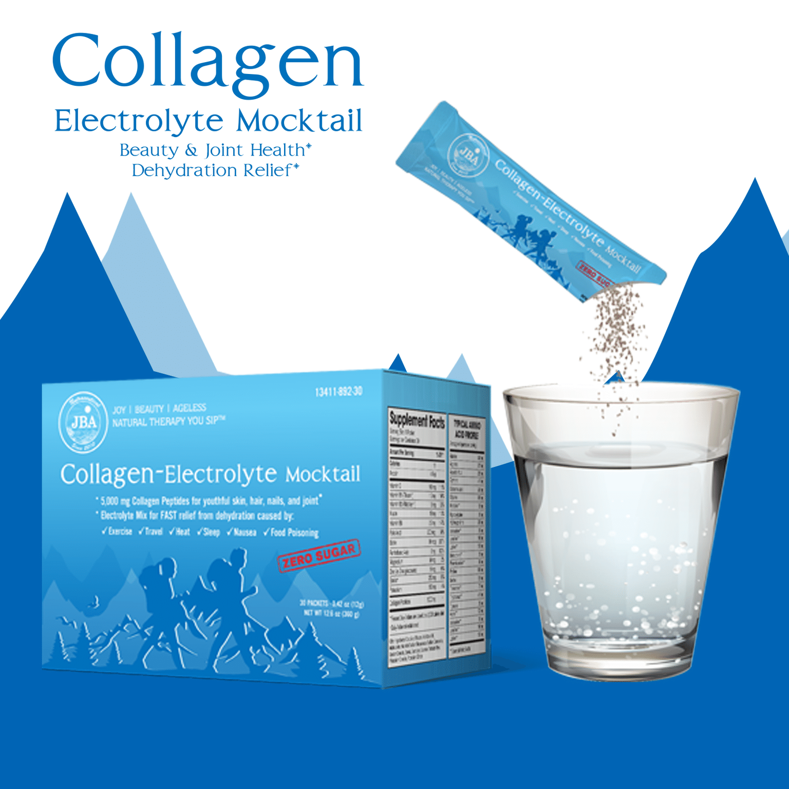 JBA Collagen-Electrolyte Mocktail 30 개
