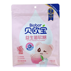 Biobor active probiotic gummy bear  for  children 7.94 oz