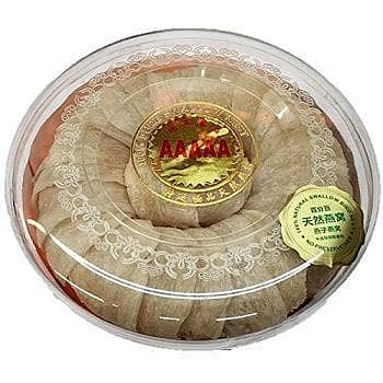 100% Pure Natural Indonesia Swallow Bird Nest, Top Grade AAAAA - Net 8oz (227g) Round Box 1 개입