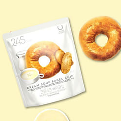 Oliveyoung 低卡奶油味贝果片55g*5包 1 份