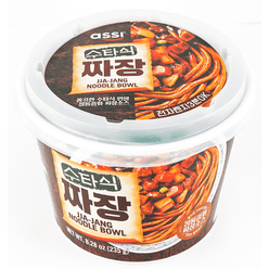 ASSI BRAND Oriental Style Jjajang Noodle Bowl 235g 1 each