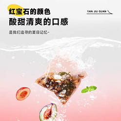 颜究官 酸梅汤茶 即泡即饮 酸爽可口 72g*1袋 72 克