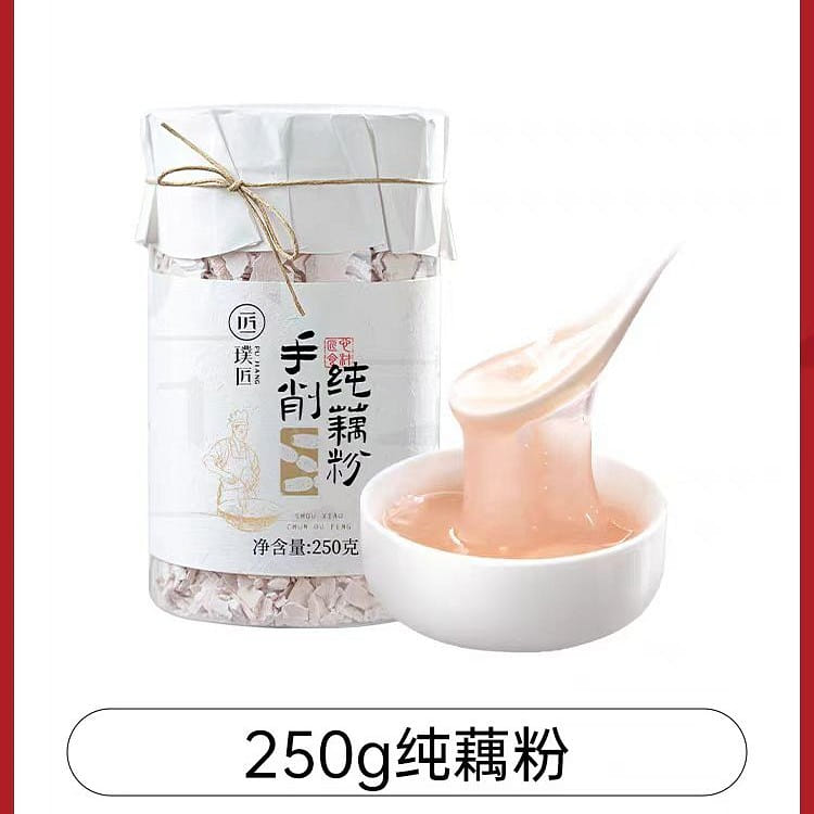 Pu Jiang Hand-cut pure lotus root powder 250g*1 bottle 250 กรัม
