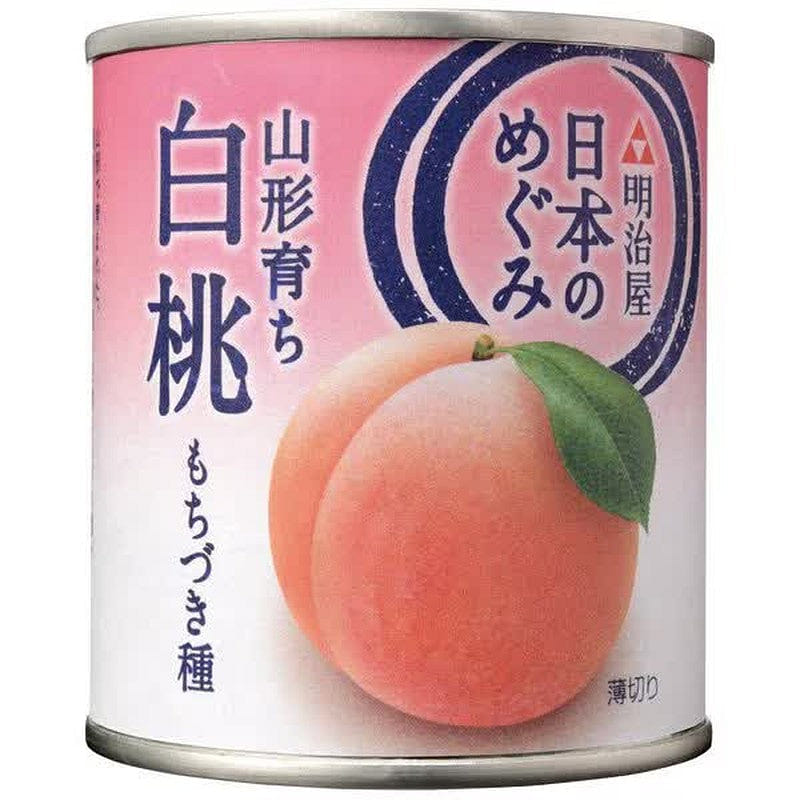 Meijiya Yamagata White Peach Mochizuki 215g 1 each