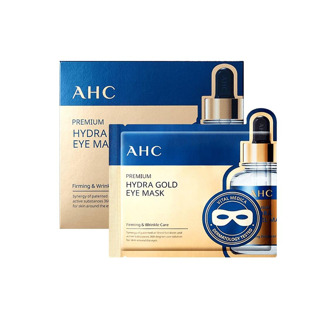 AHC Premium Hydra Gold Foil Eye Mask 5 Sheets 1 each