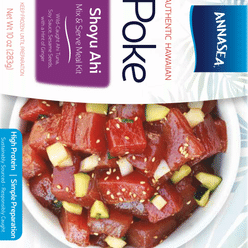 Annasea Frozen Shoyu Ahi Poke Kit 10 oz